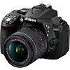 Nikon D5300 Kit 18-55 VR AF-P (VBA370K007) - цифровой зеркальный фотоаппарат (Black) купить в интернет-магазине icover