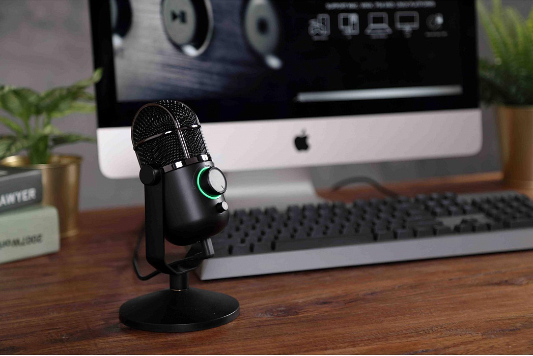 Микрофон Thronmax MDrill Dome Plus USB-C (Black) купить в интернет-магазине icover