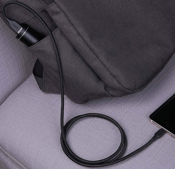 Кабель Aukey Braided Nylon (CB-AC1) USB-C to USB-A 3.1 1.2m (Black) купить в интернет-магазине icover