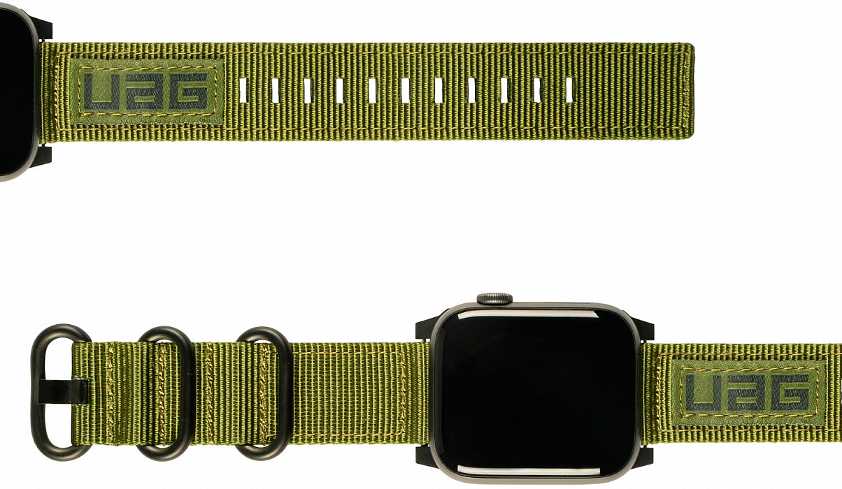 Ремешок Urban Armor Gear Nato (19148C114072) для Apple Watch Series 2/3/4 42/44 mm (Olive Drab) купить в интернет-магазине icover