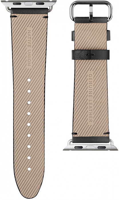 Ремешок Native Union Classic Strap (STRAP-AW-L-BLK) для Apple Watch 42/44 mm (Black) купить в интернет-магазине icover