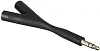 Адаптер-разветвитель Belkin Headphone Splitter 3.5mm AV10093bt (Black) купить в интернет-магазине icover