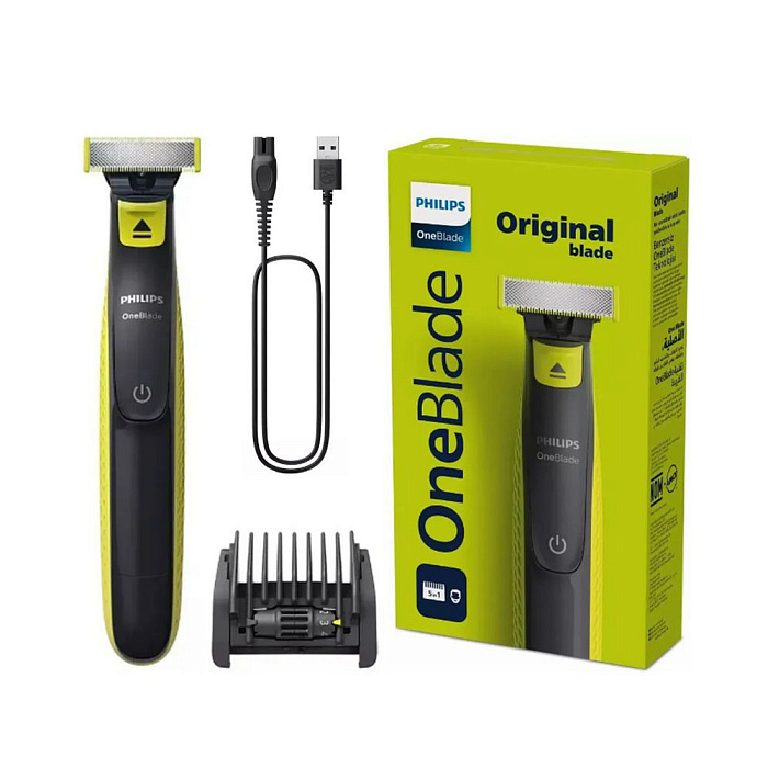 Электрическая бритва для лица Philips OneBlade QP2724/20 (Black) купить в интернет-магазине icover