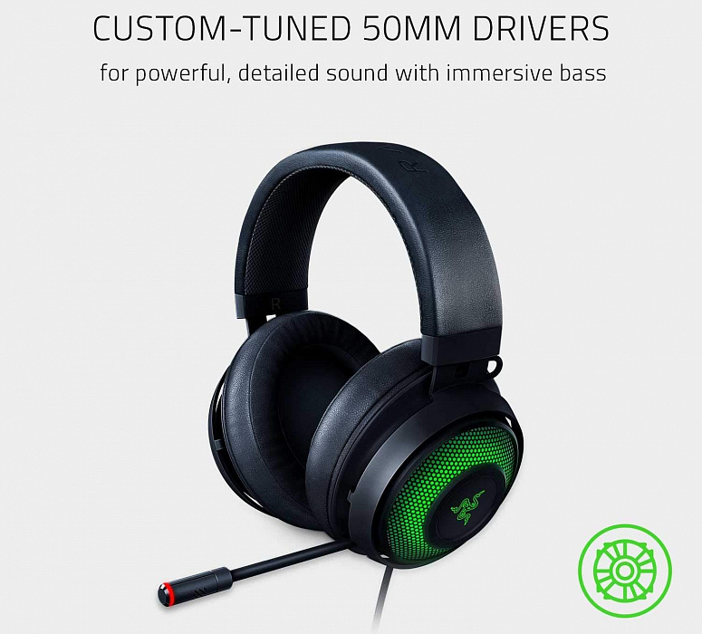 Игровая гарнитура Razer Kraken Ultimate RZ04-03180100-R3M1 (Black) купить в интернет-магазине icover