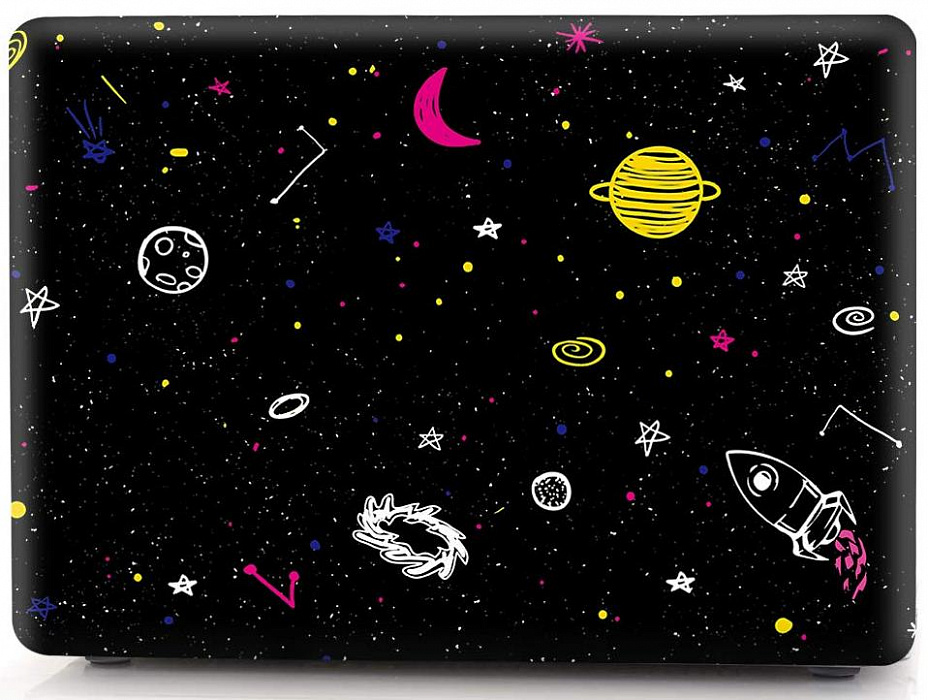Чехол накладка пластиковая i-Blason Cover для Macbook Pro 13 A1706/A1708 (Painted Space) купить в интернет-магазине icover