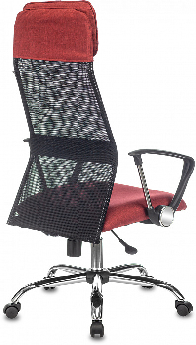 Кресло руководителя Бюрократ KB-6N/SL/B (Black/Red) купить в интернет-магазине icover
