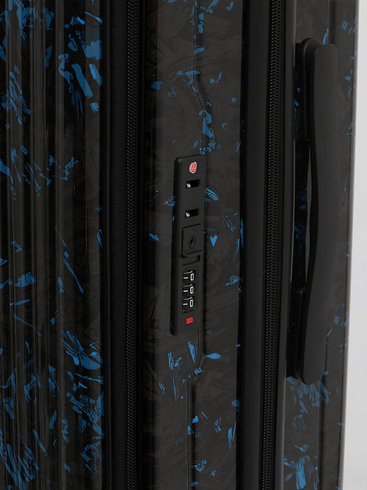 Чемодан Ridberg Quantum (Black/Blue) размер L  купить в интернет-магазине icover