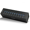 Orico A3H10 - концентратор USB 3.0 (Black) купить в интернет-магазине icover