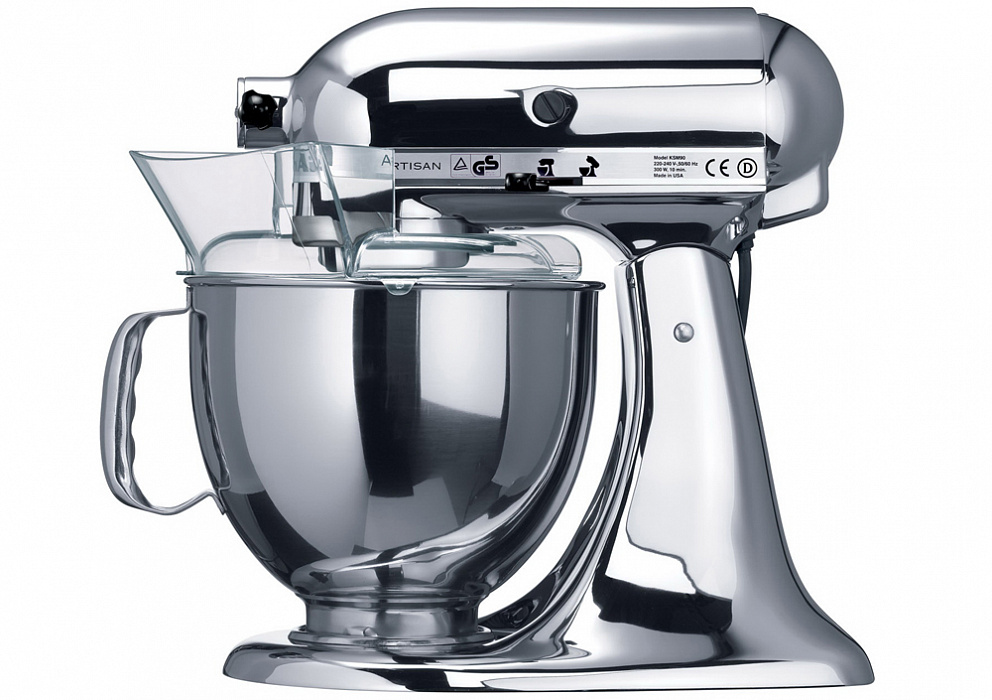 Планетарный миксер KitchenAid Artisan 5KSM150PSECR (Chrom) купить в интернет-магазине icover