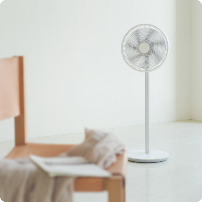 Напольный вентилятор Xiaomi SmartMi DC Natural Wind Fan 2 (White) купить в интернет-магазине icover