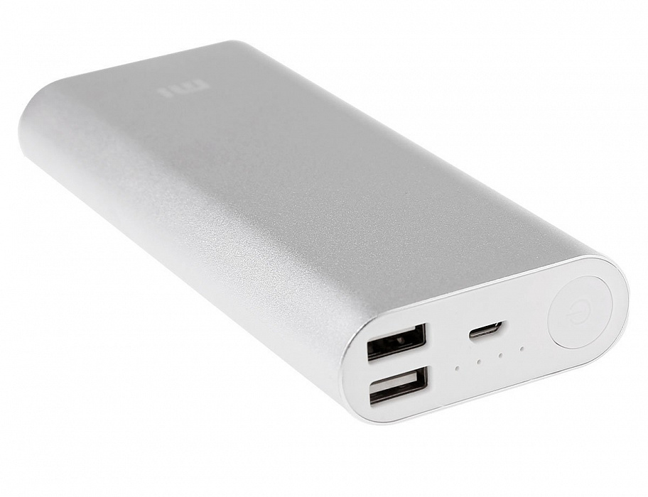 Xiaomi Mi Power Bank 16000mAh - внешний аккумулятор (Silver) купить в интернет-магазине icover