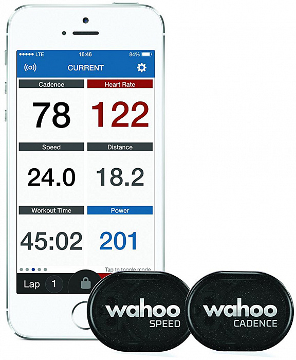 Датчики скорости, расстояния и частоты педалирования Wahoo RPM Speed and Cadence Sensor (WFRPMC) для велосипеда купить в интернет-магазине icover