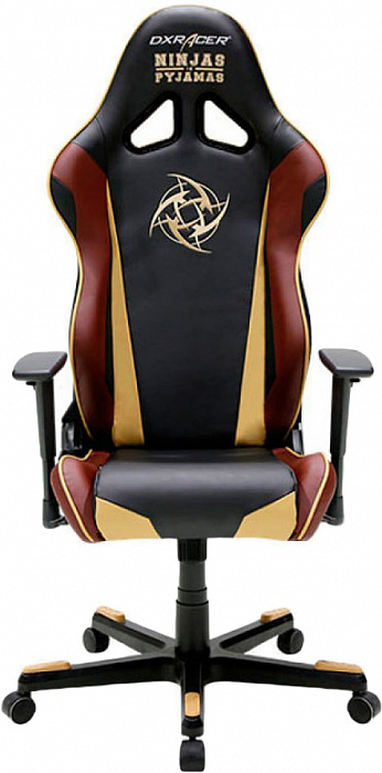 Компьютерное кресло DXRacer Ninjas in Pyjamas OH/RE126/HKC/NIP (Brown) купить в интернет-магазине icover