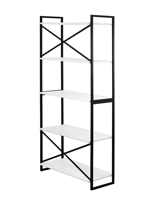 Стеллаж лофт RIDBERG CHICAGO 5 полок (White) купить в интернет-магазине icover