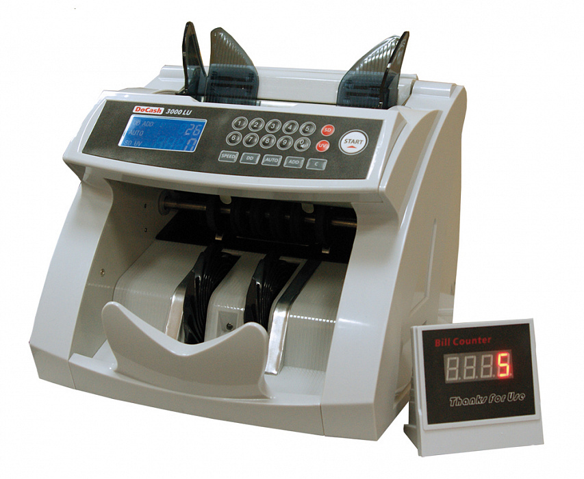 DoCash 3000 L - счетчик банкнот (White) купить в интернет-магазине icover