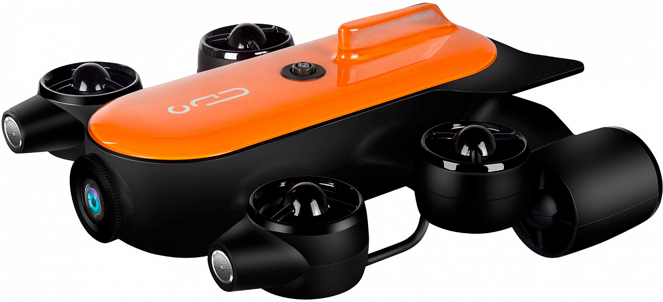 Подводный дрон Geneinno Titan 150M (Black/Orange) купить в интернет-магазине icover