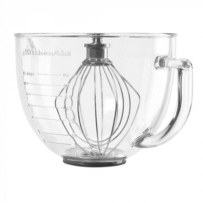 Стеклянная чаша для миксера KitchenAid 4,83L 5K5GB (Glass) купить в интернет-магазине icover