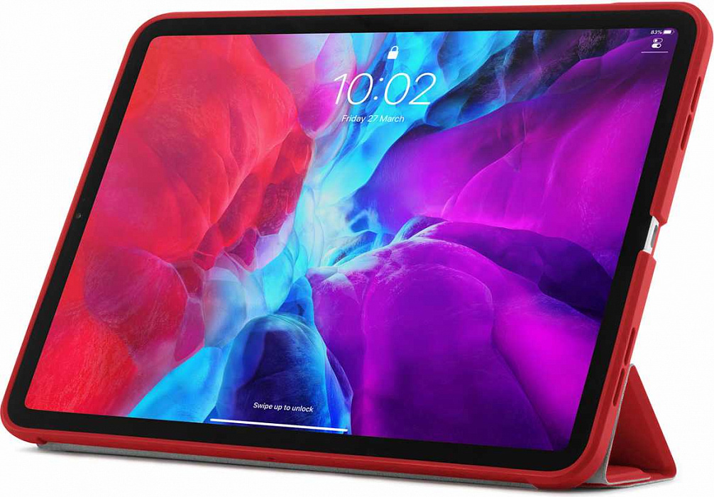 Чехол Pipetto Origami (PI39-53-4TPU) для iPad Pro 12.9" 2020 (Red) купить в интернет-магазине icover