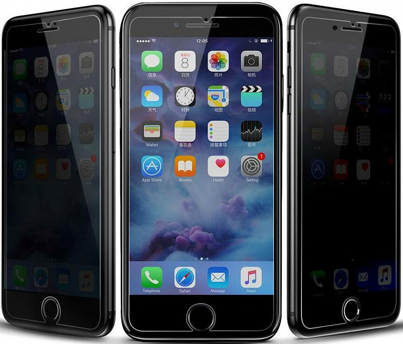 Защитное стекло Baseus Full-glass Anti-peeping Tempered Glass Film 0.3mm (SGAPIPH8N-LK02) для iPhone 7/8 (Transparent) купить в интернет-магазине icover