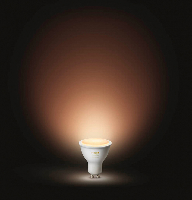 Умные светодиодные  лампы Philips Hue White Ambiance Bluetooth GU10 2 шт (8718699629298) купить в интернет-магазине icover