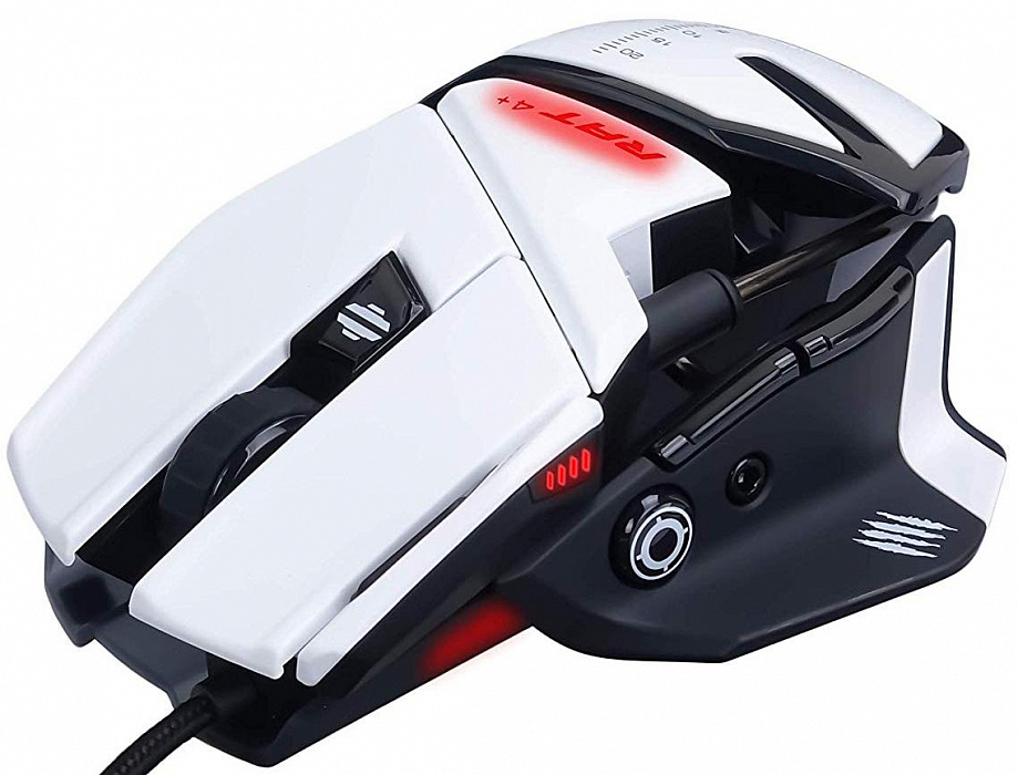 Игровая мышь Mad Catz R.A.T. 4+ (White) купить в интернет-магазине icover