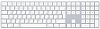 Клавиатура Apple Magic Keyboard with Numeric Keypad (MQ052RS/A) беспроводная с Bluetooth (Silver) купить в интернет-магазине icover