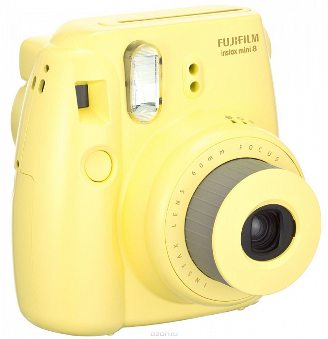 Fujifilm Instax Mini 8 - камера моментальной печати (Yellow) купить в интернет-магазине icover