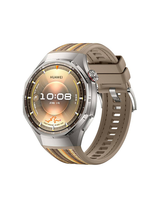 Смарт-часы HUAWEI Watch GT 6 Pro 55020FWA (Brown Woven) купить в интернет-магазине icover