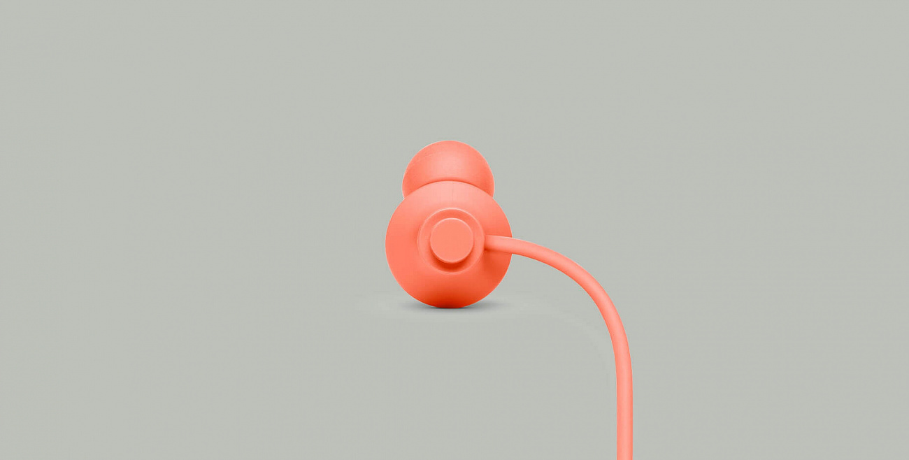 Urbanears Kransen - вставные наушники с микрофоном (Camelia) купить в интернет-магазине icover