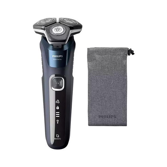 Электрическая бритва Philips Series 5000 S5885/10 (Blue) купить в интернет-магазине icover