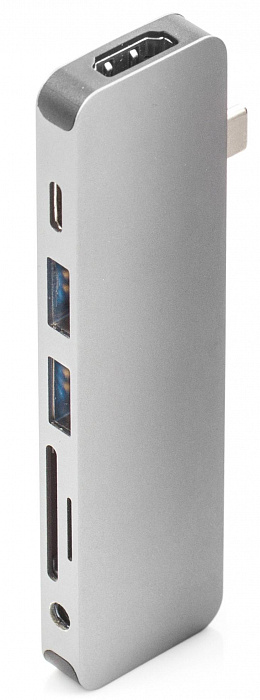 USB-концентратор HyperDrive Solo GN21D для MacBook (Silver) купить в интернет-магазине icover