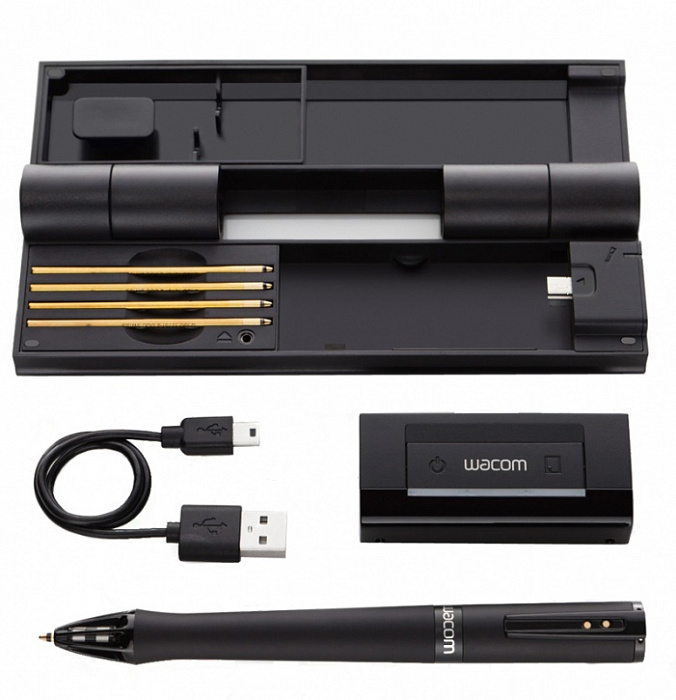 Wacom Inkling (MDP-123-RU) - цифровое перо (Black) купить в интернет-магазине icover