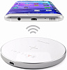 Беспроводное зарядное устройство Satechi Wireless Charging Pad (ST-WCPS) для iPhone 8/ 8 Plus/ X (White) купить в интернет-магазине icover