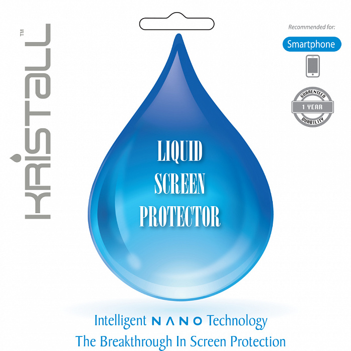 Kristall Nano-Tech Liquid Screen Protector - жидкая пленка для смартфонов купить в интернет-магазине icover