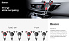 Автомобильный держатель Baseus YY Car Mount (SULYY-0S) для iPhone (Silver) купить в интернет-магазине icover