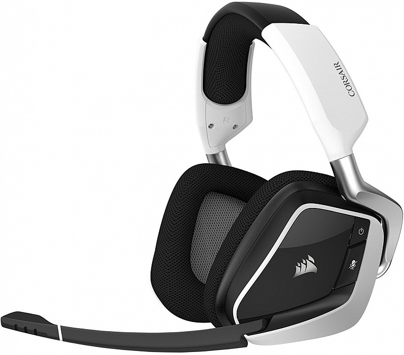 Беспроводная игровая гарнитура Corsair Gaming VOID PRO RGB CA-9011153-EU (Black/White) купить в интернет-магазине icover