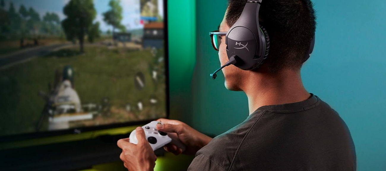 Игровая гарнитура HyperX Cloud Stinger Core Wireless (HHSS1C-DG-GY/G) для Xbox One/Xbox Series S/Xbox Series X (Black) купить в интернет-магазине icover