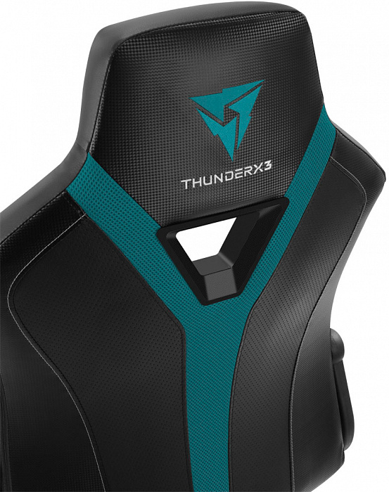 Игровое кресло ThunderX3 YC1 AIR (Black/Cyan) купить в интернет-магазине icover