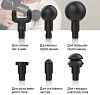 Перкуссионный массажер GESS Revolver (Black) купить в интернет-магазине icover