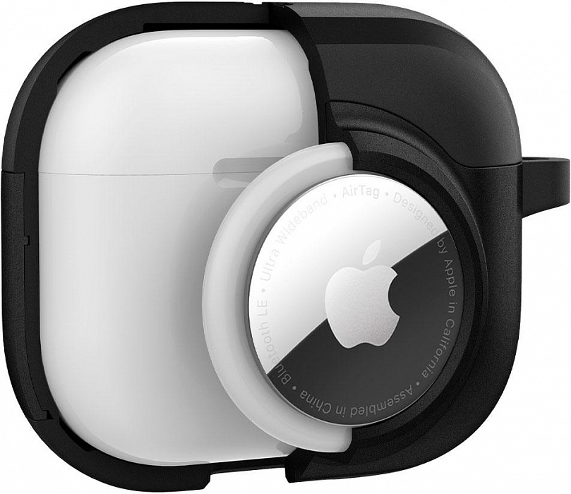 Чехол Spigen Tag Armor Duo (ACS03168) для AirPods 3 (Black) купить в интернет-магазине icover