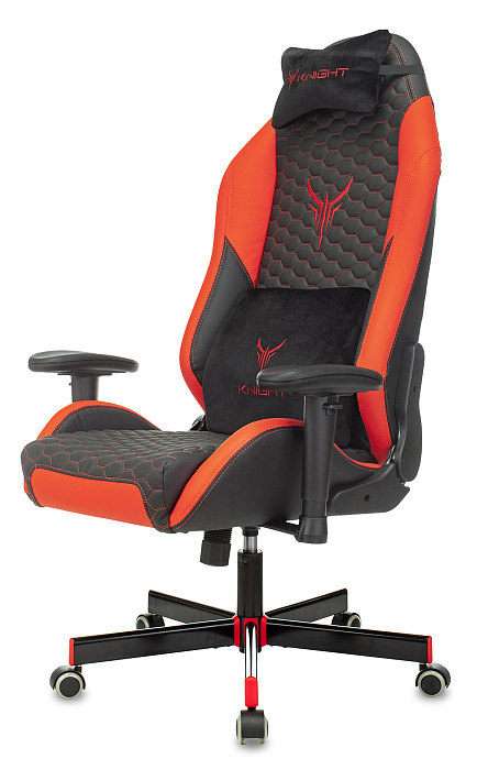 Игровое кресло Бюрократ Knight Neon (Black/Red) купить в интернет-магазине icover