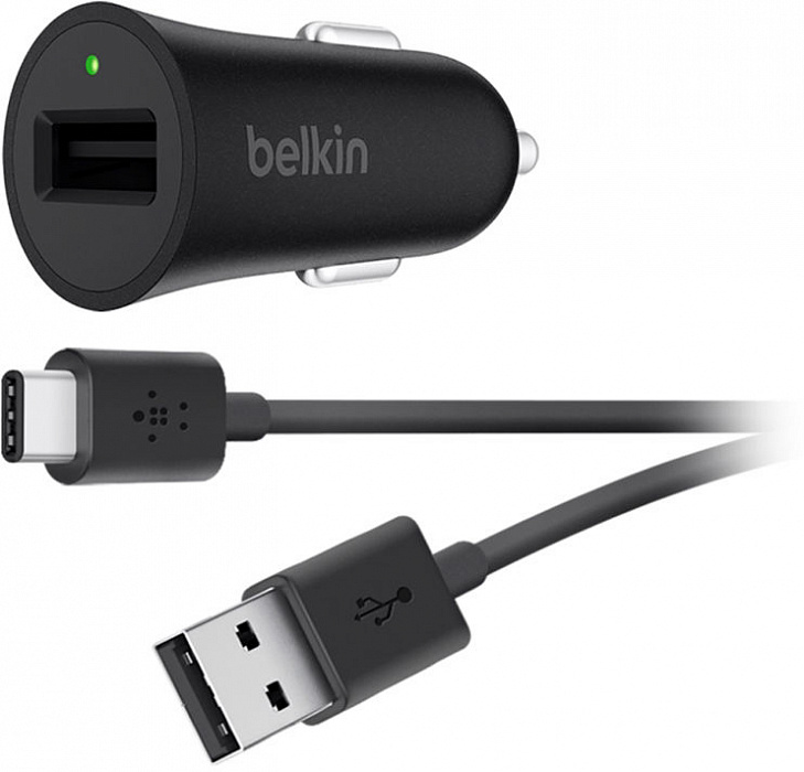 Автомобильное зарядное устройство Belkin Boost Up F7U032bt04 (Black) купить в интернет-магазине icover