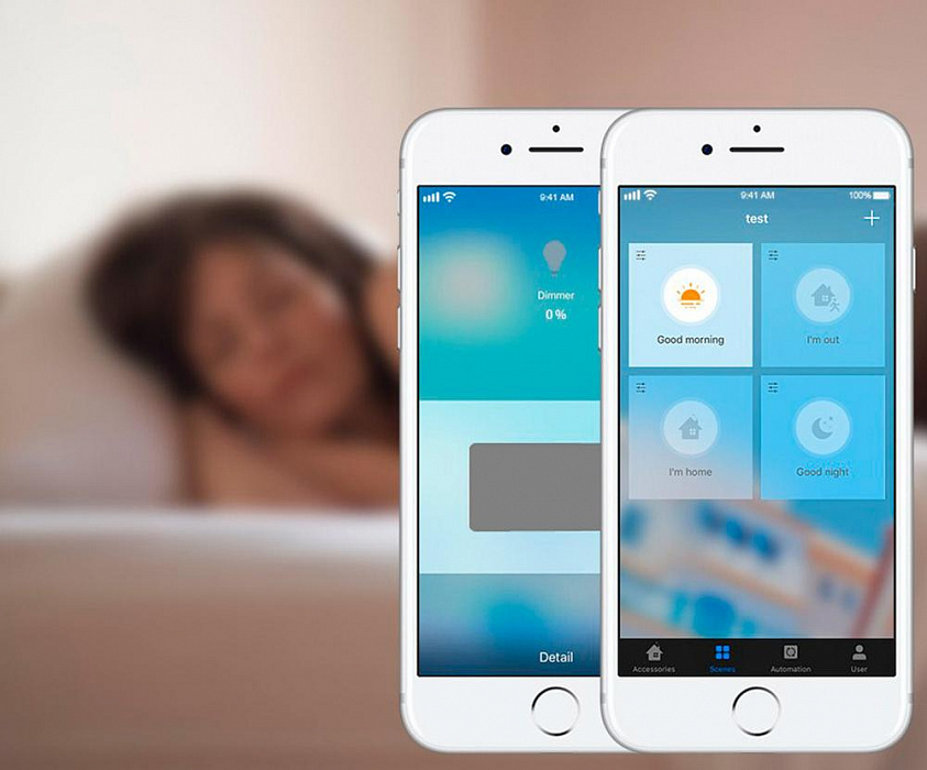 Умный выключатель Koogeek Two Gang Switch KH02CN для Apple Homekit (White) купить в интернет-магазине icover