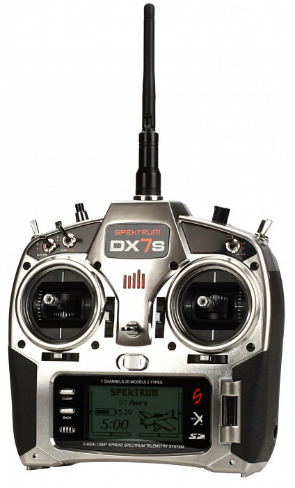 Spektrum DX7s + AR8000 MD2 - семиканальная радиоаппаратура для авиамоделей + приемник купить в интернет-магазине icover