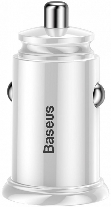 Автомобильное зарядное устройство Baseus Circular Dual QC3.0 CCALL-YD02 (White) купить в интернет-магазине icover