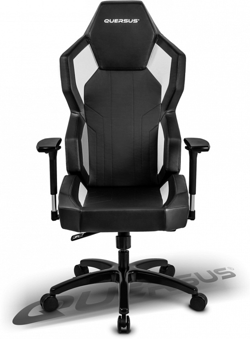 Игровое кресло Quersus Geos G702/XW (Black/White) купить в интернет-магазине icover
