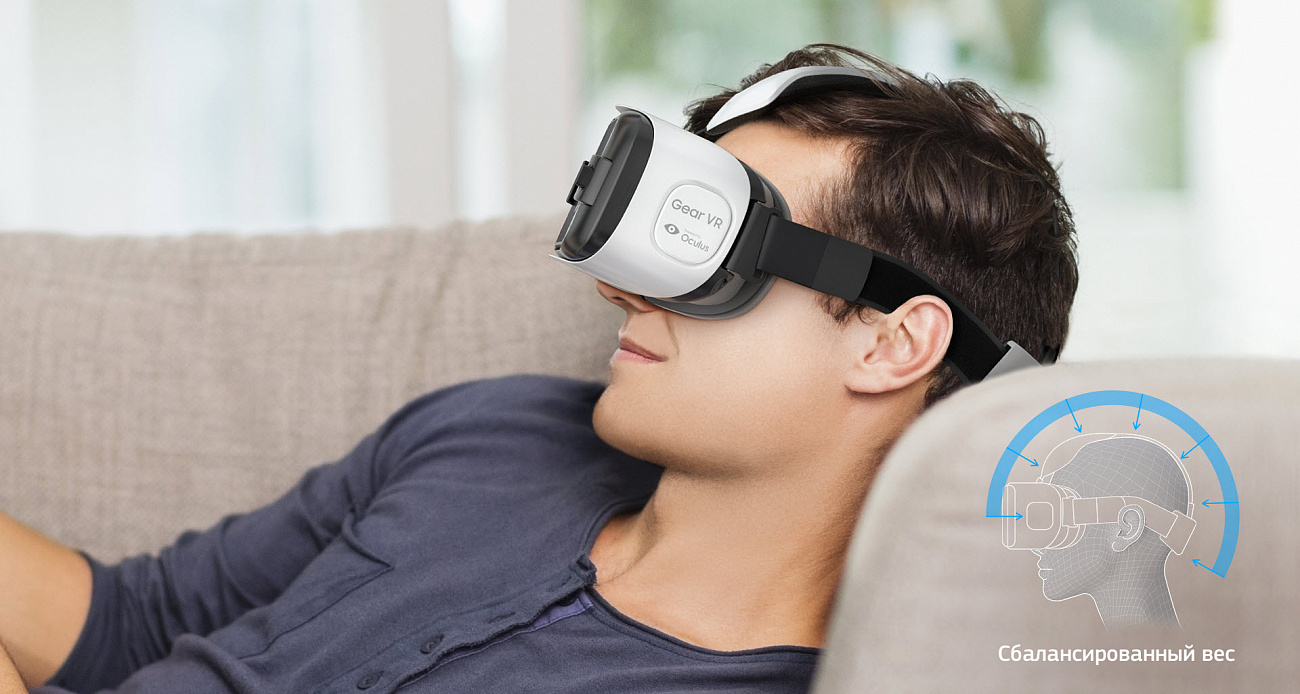 Samsung Gear VR SM-R321 (SM-R321NZWASER) - очки виртуальной реальности для Galaxy S6 (White) купить в интернет-магазине icover