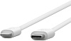 Кабель для iPod, iPhone, iPad Belkin Boost Charge USB-C/Lightning 1.2m F8J239bt04-WHT (White) купить в интернет-магазине icover