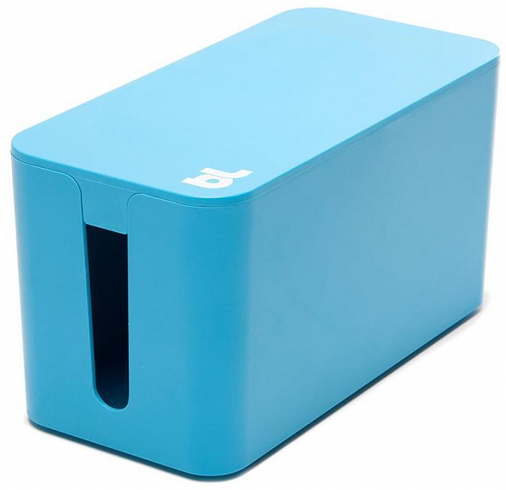 Бокс для сетевого фильтра Bluelounge CableBox Mini BLUCBM-BLU (Blue) купить в интернет-магазине icover