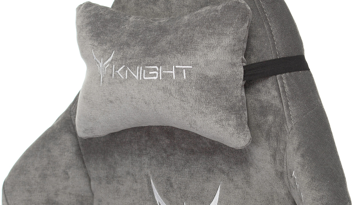 Игровое кресло Бюрократ Knight N1 Fabric (Grey) купить в интернет-магазине icover